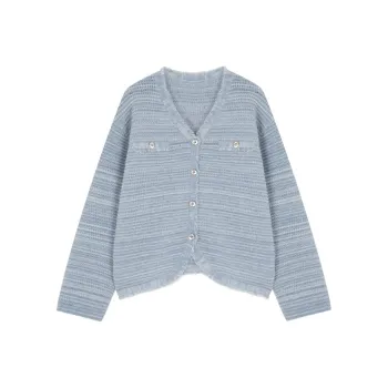 IHIMI Knitwear Women's Mist City Blue