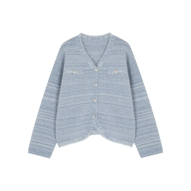 IHIMI Knitwear Women's Mist City Blue-0