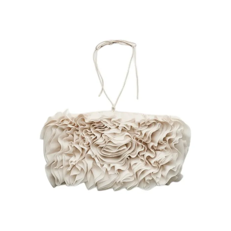 ZARA Camisoles Women's White-0