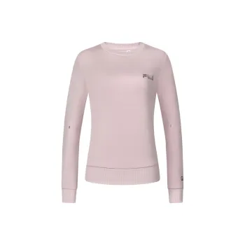 FILA Sweatshirt Women's Light Purple Red