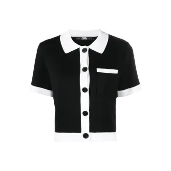 KARL LAGERFELD Knitwear Women's Black White
