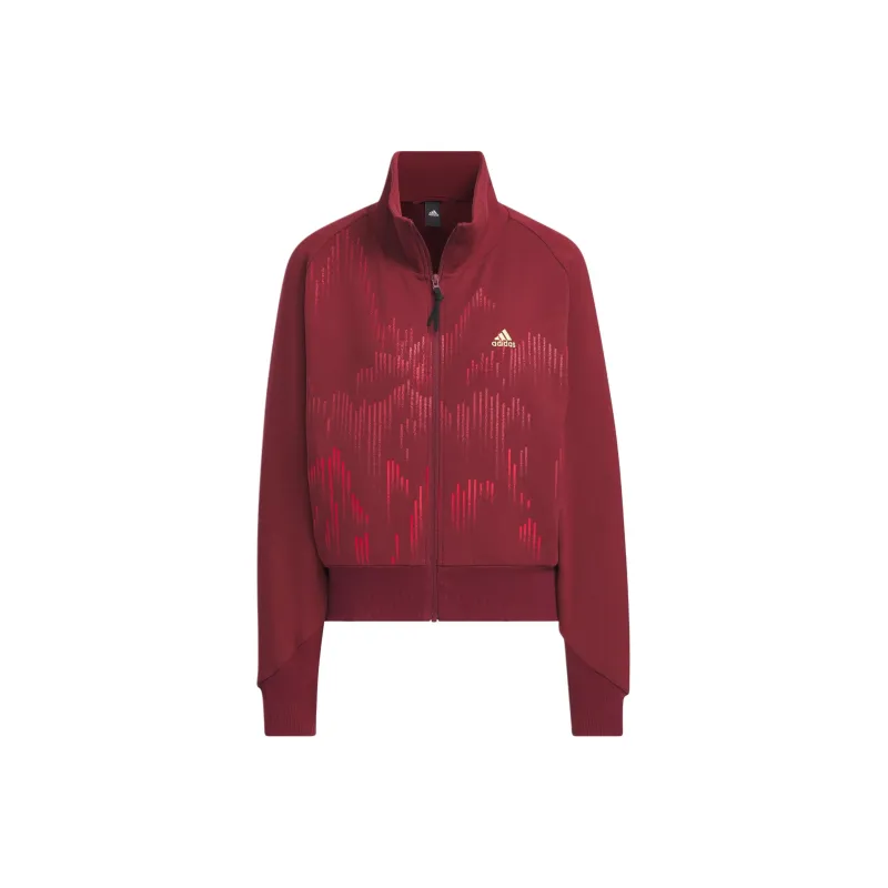 Adidas x YISHUJUJIANG,LIANMINGKUAN Jacket Jackets & Coats Women's Dark Red-0