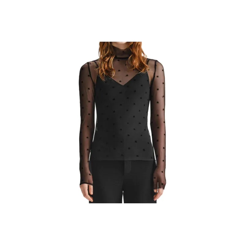 KARL LAGERFELD FW23 Knitwear Women's Black-0