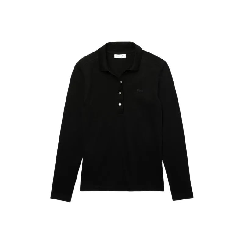 LACOSTE Stretch-cotton Polo Top-0