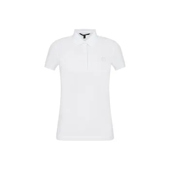 ARMANI EXCHANGEAE SS24 Polo Shirt Women's White