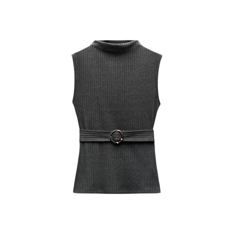 ZARA Knitwear Women's Mud Gray-0
