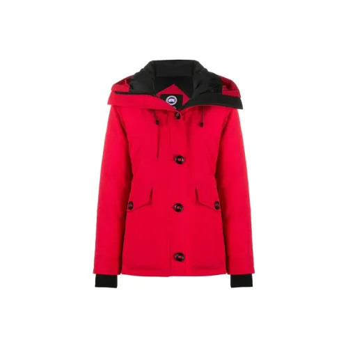 Canada Goose Rideau Series Down Jackets Women's Red