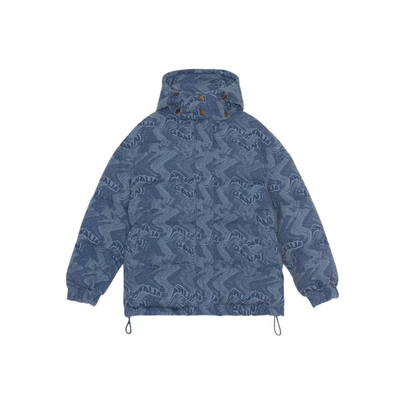 GANNI Jackets Women's Blue-0