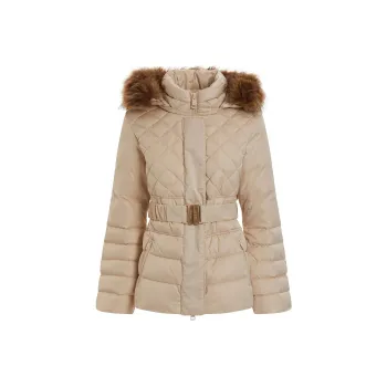 GUESS Jackets Coats Women's Gray White