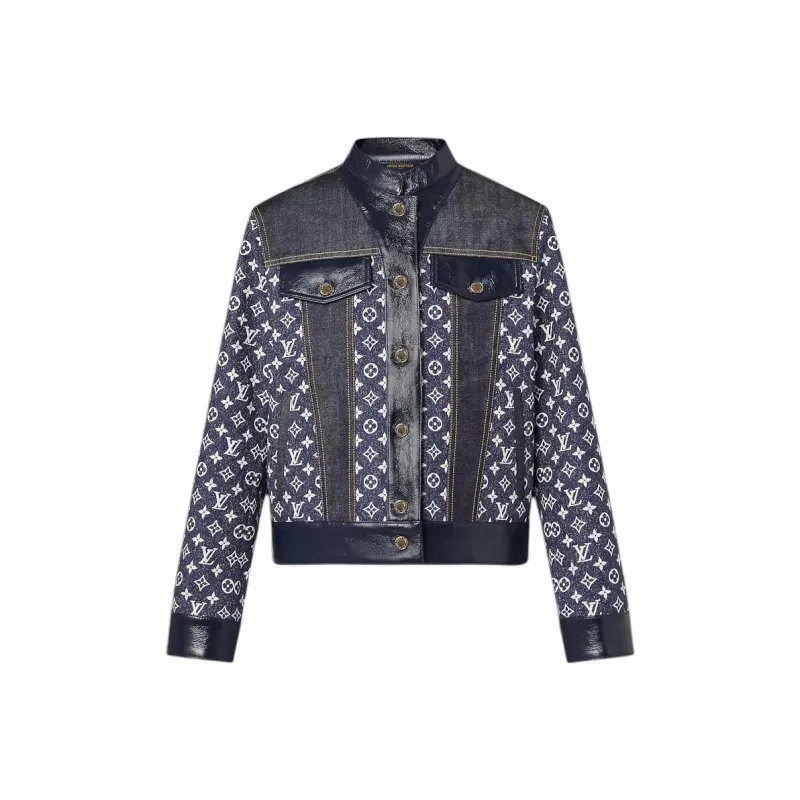 LOUIS VUITTON Monogram Denim Jacket-0