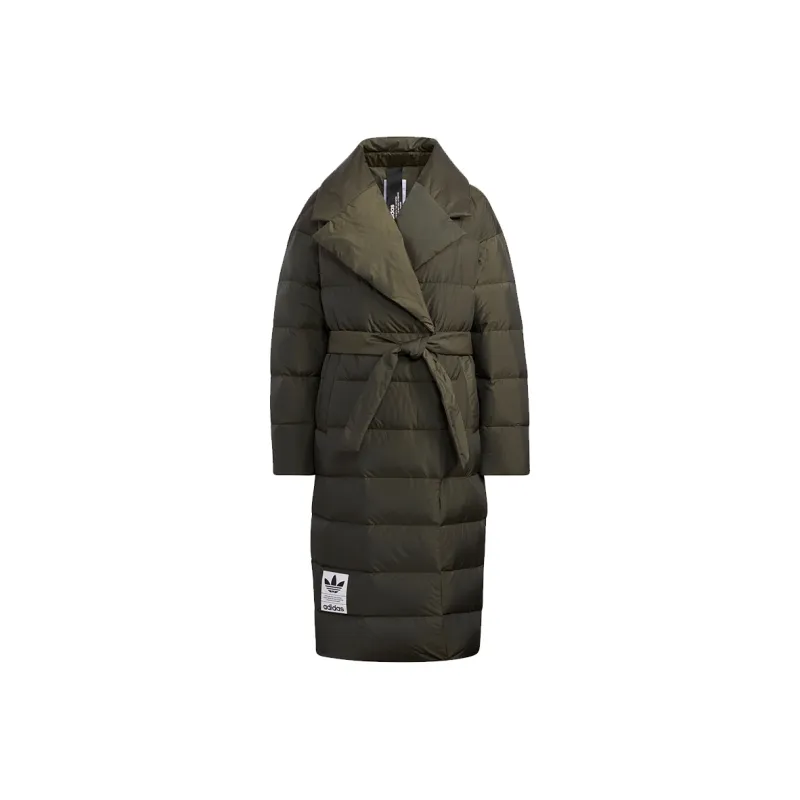 Adidas Originals Down Jackets Women's Olive-0