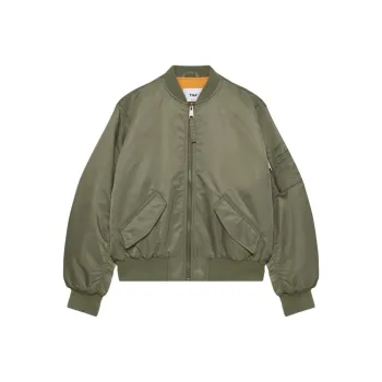 ARITZIA Tna Brea Bomber Jackets & Coats Women's Army Green/Army Green