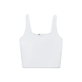 ZARA Camisoles Women's White