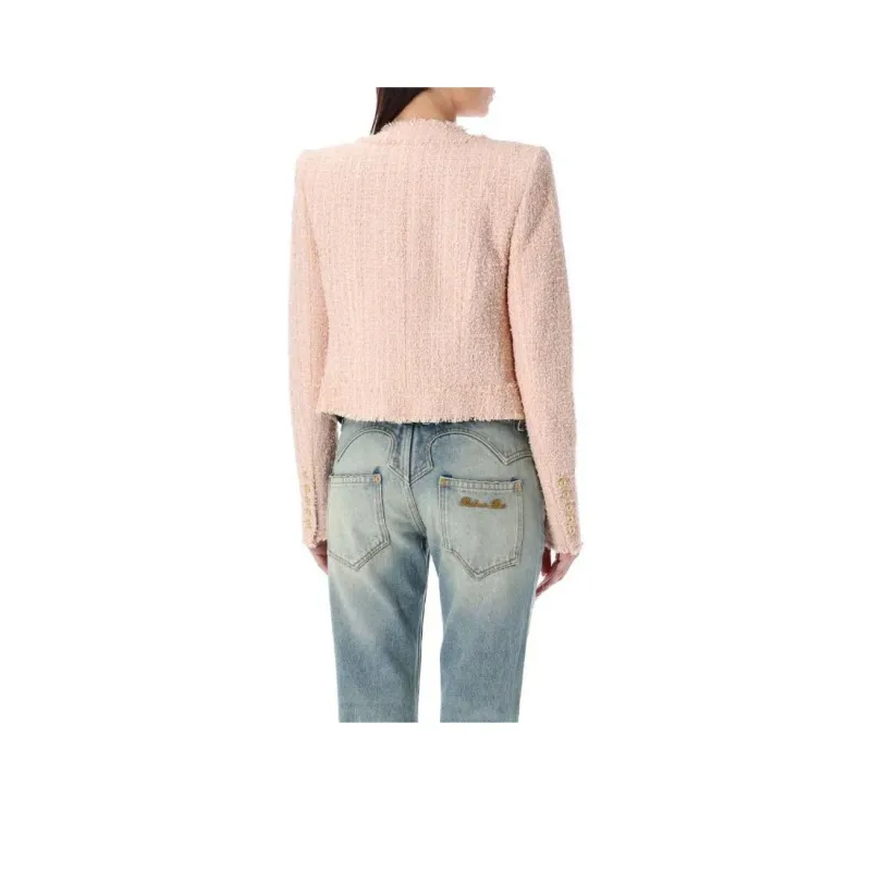 BALMAIN Jackets Coats Women's Pink-1