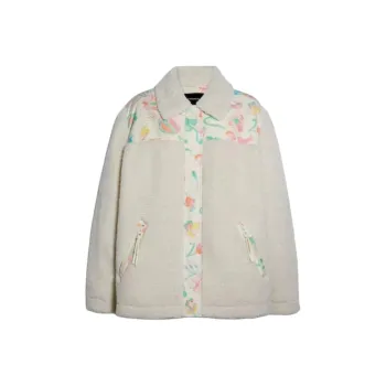 COACH Jackets Women's Beige