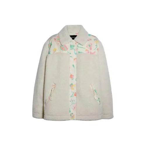 COACH Jackets Women's Beige