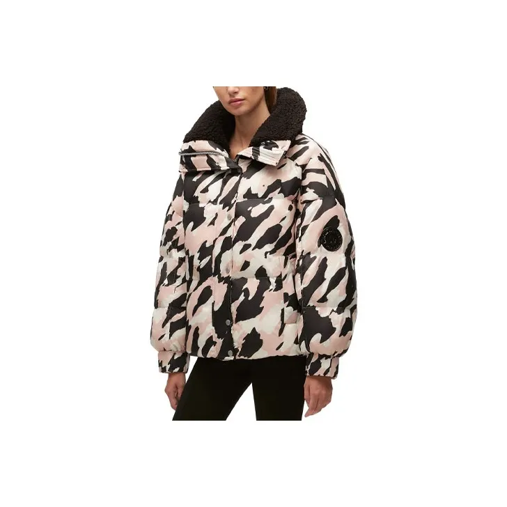 Moose Knuckles Down Jacket Women's Rose Smoke Camouflage-0
