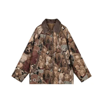 UOOYAA Jackets & Coats Women's Print