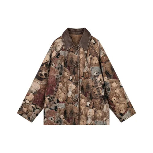 UOOYAA Jackets & Coats Women's Print