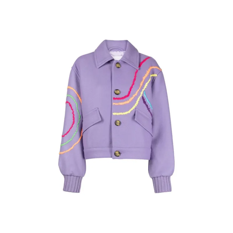 MIRA MIKATI Jackets Coats Women's Lilac-0