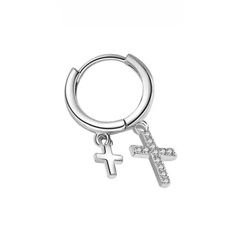 Mr. Shang 925 Sterling Silver Earrings Unisex-5
