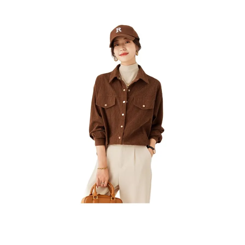 La Chapelle Shirt Women's Coffee-0