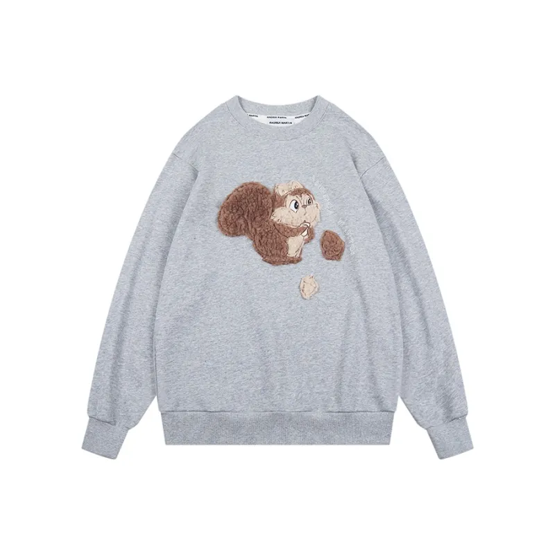 ANDREA MARTIN Sweatshirts Women's Gray-0
