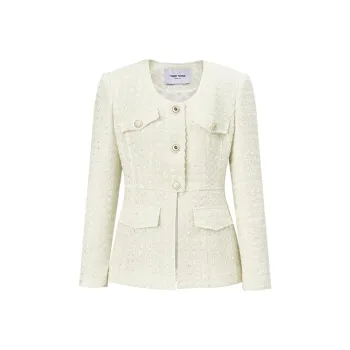 TAMMY TANGS Jackets Coats Women's Beige