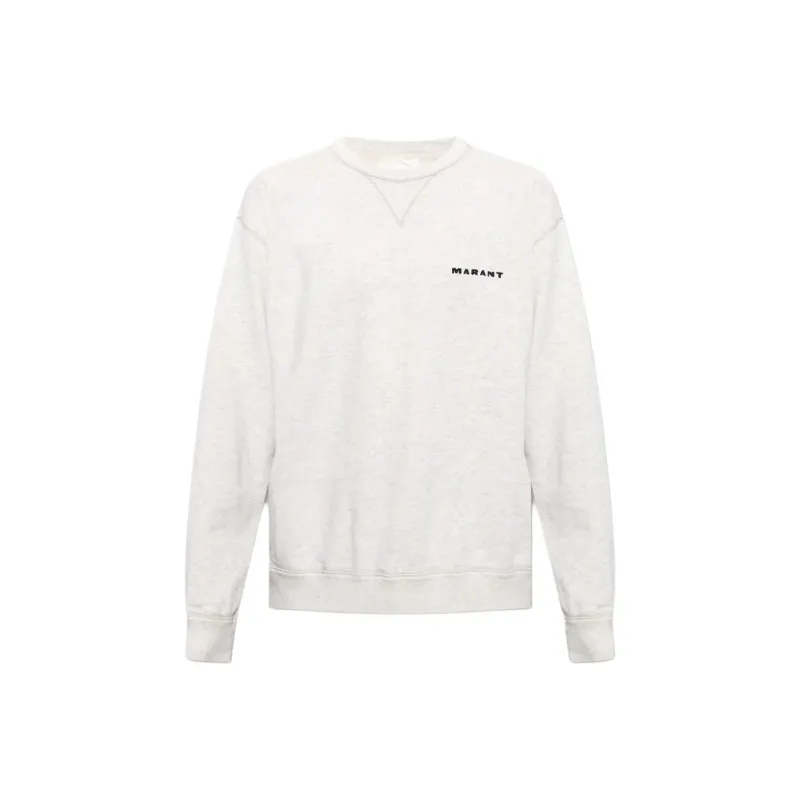 ISABEL MARANT Sweatshirt Men's White Gray-0