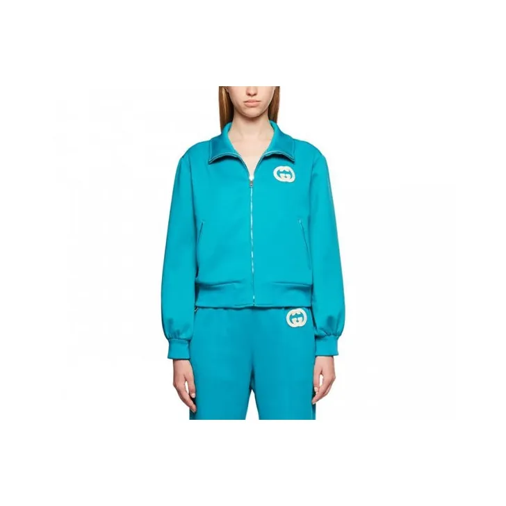 GUCCI Jackets Coats Women's Blue-0