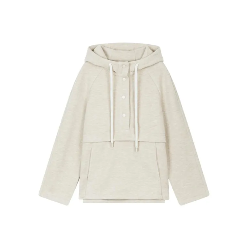 IHIMI Sweatshirts Women's Beige-0