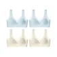 4 Pack (2 Blue+2 White)