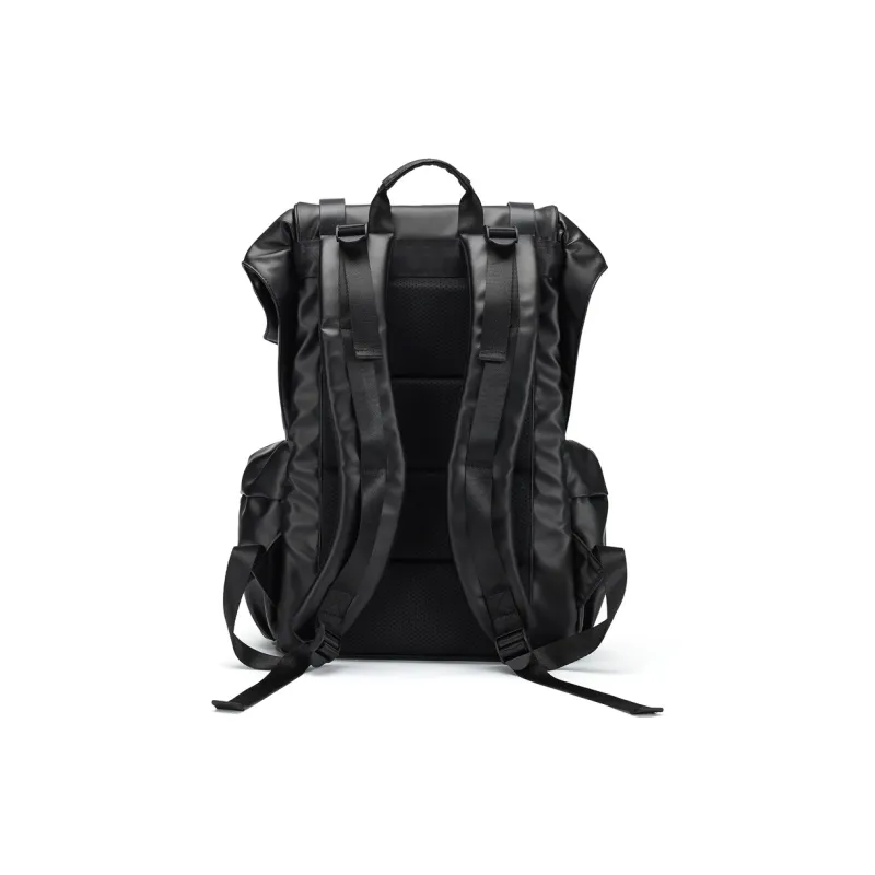 L&M Oxford Backpack Regular Men's Black-1