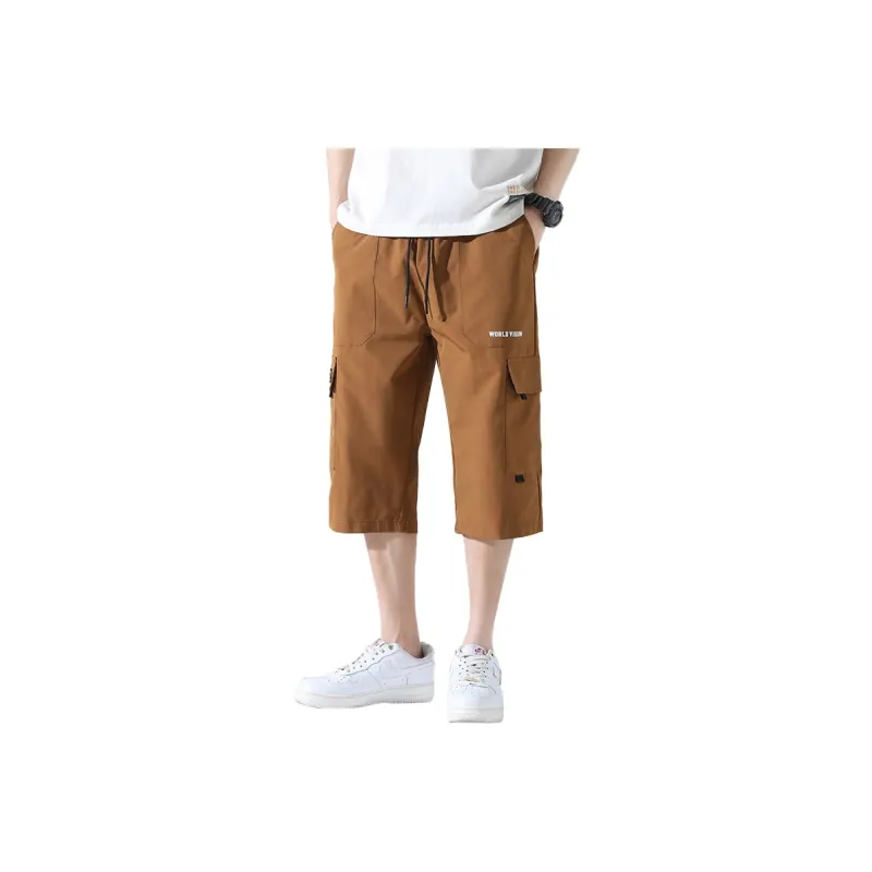 Fakeyoung Casual Capri Shorts Unisex-9