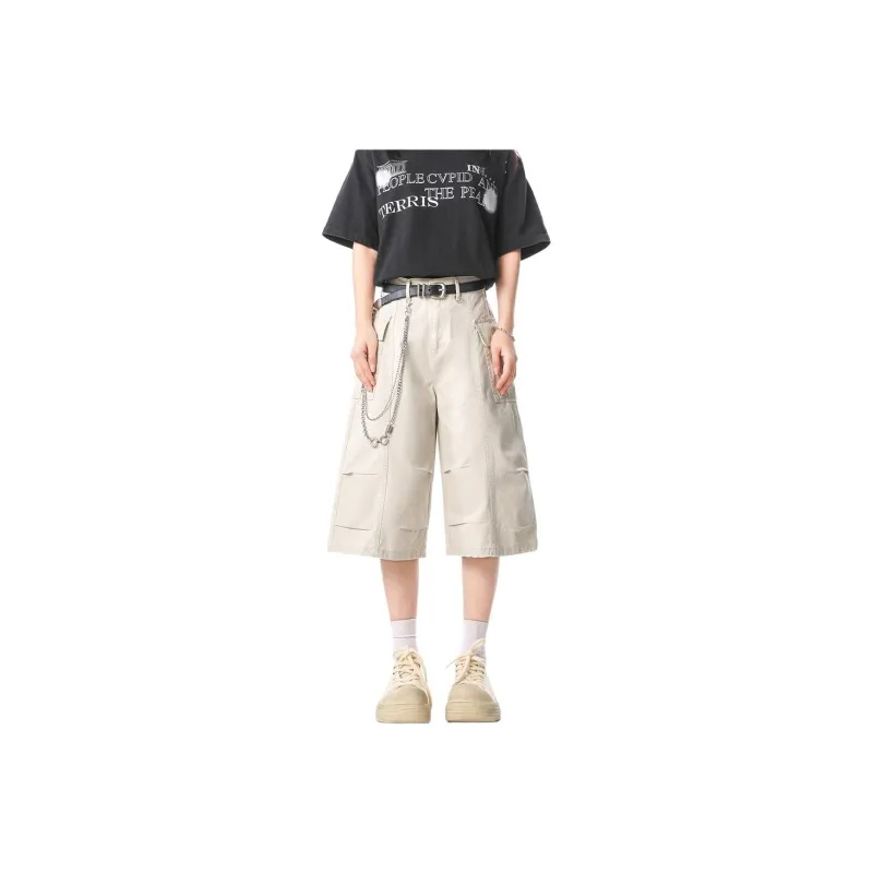 RAMPAGE Casual Shorts Unisex Apricot-0