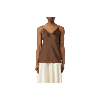 MaxMara V Neck Sleeveless Top