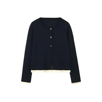 Migu Knitwear Women's Navy Blue