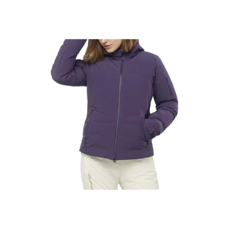 SALOMON ALPENFLOW DOWN Jackets Women's Purple-0
