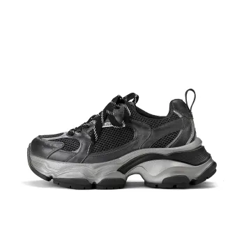 GOLDLION Cushioning Abrasion Resistant Breathable Low Top Chunky Sneakers Women's
