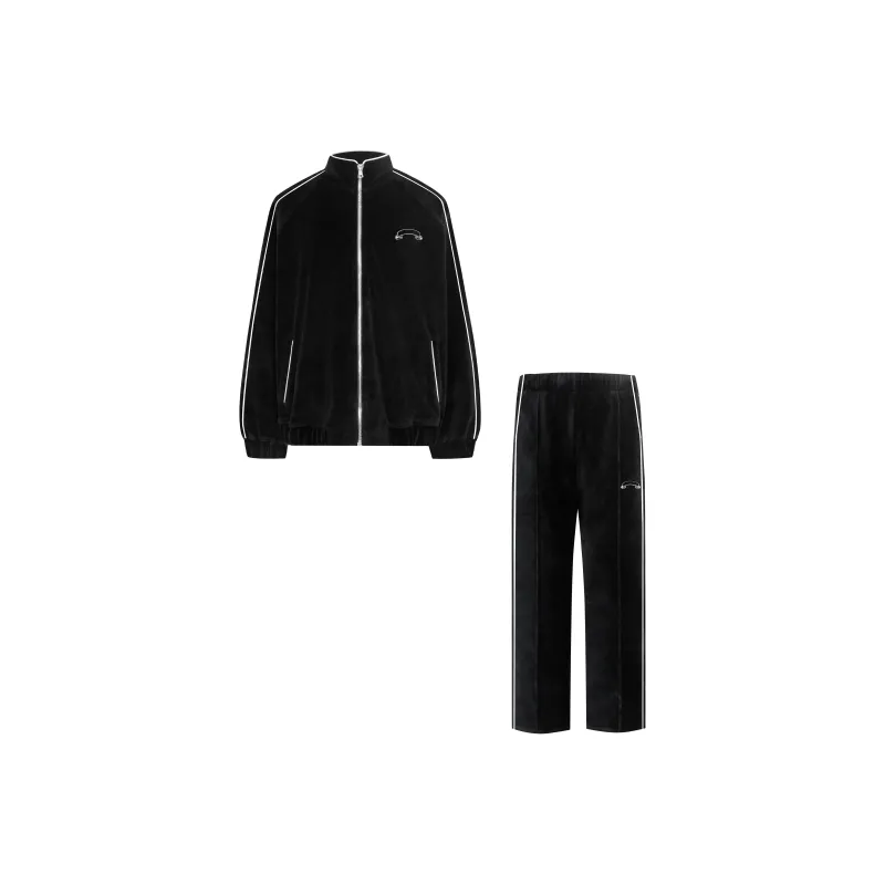 Askyurself Jacket Set Unisex Black-0