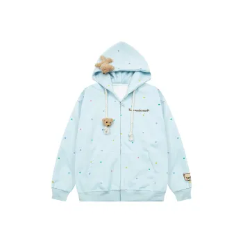 PAZZO Original Cute Plush Hoodie Cardigan Women's