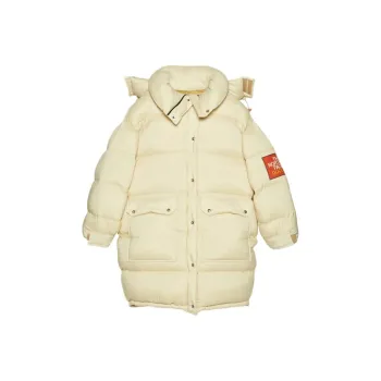 GUCCI X The North Face Padded Jacket FW21 Ivory