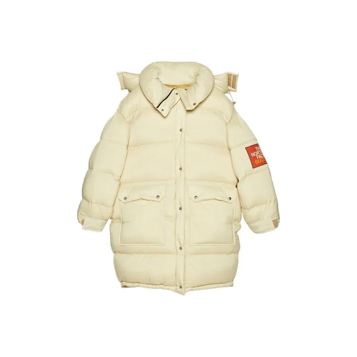 GUCCI X The North Face Padded Jacket FW21 Ivory-0