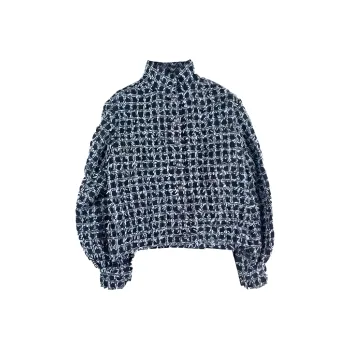 CHANEL Jackets Coats Women's Black