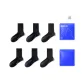 Black/Black/Dark Blue/Dark Blue/Dark Gray/Dark Gray 9747