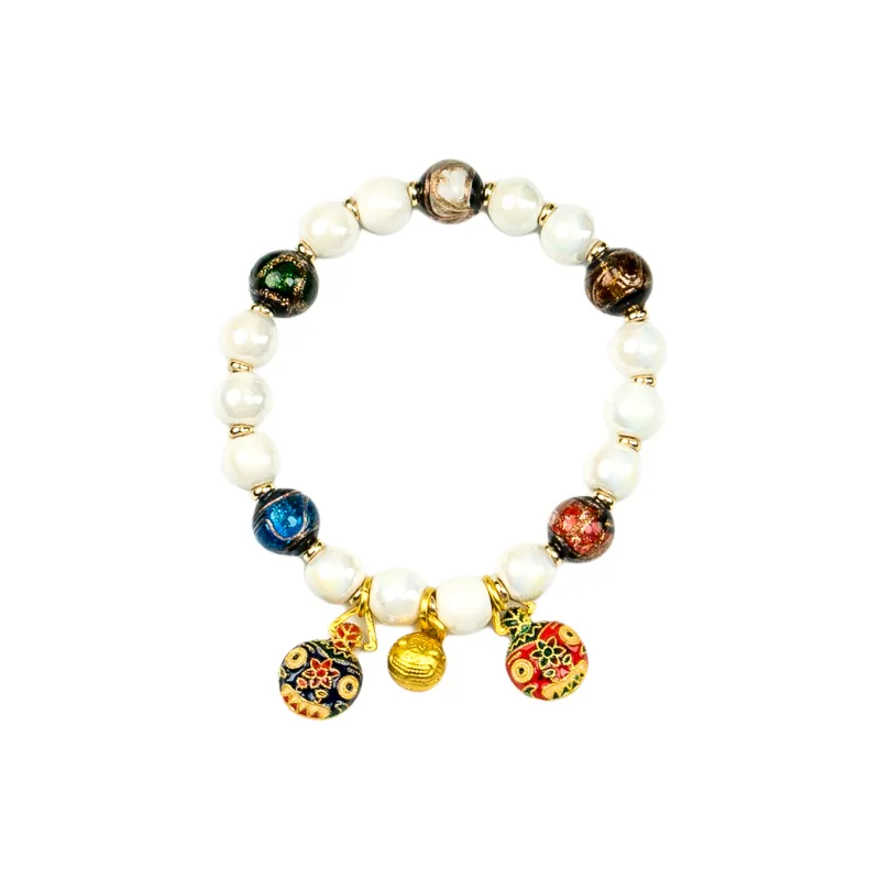 UJAT Colored Glaze Bracelets Unisex-4