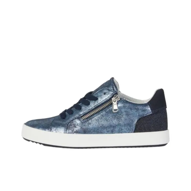 GEOX Blomiee Low Top Skateboard Shoes Women's Blue-0