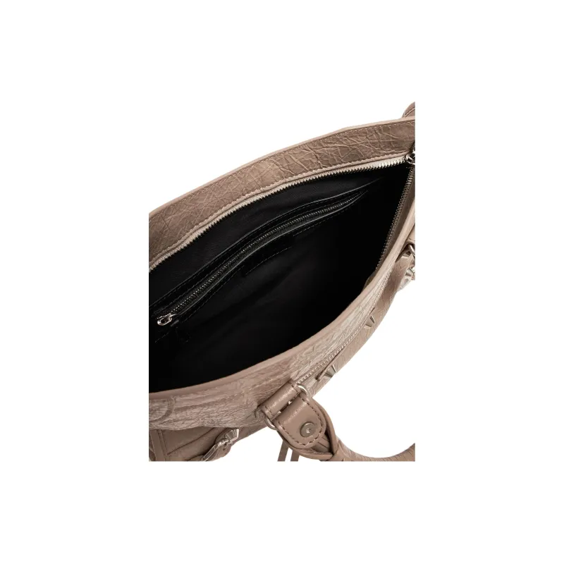 Balenciaga Le City Sheepskin Shoulder Bag, Crossbody Bag, Handbag Small Size Women's Rose Gold-3