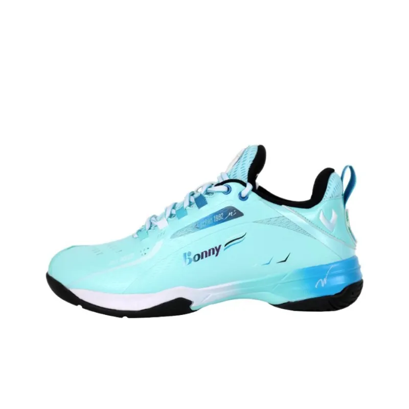 BONNY Polly Void Series Cushioning Slip Resistant Coverage Low Top Badminton Shoes Unisex-4
