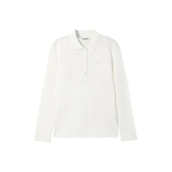 LACOSTE Polo Shirt Women's White